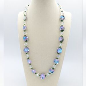 Vendome Wisteria Pagoda Crystal Single Strand Necklace